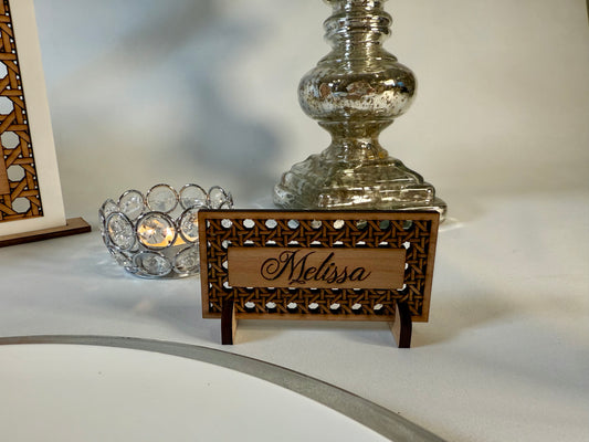 Name Tag Rattan