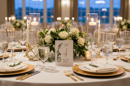 Eucaliptus Table Number