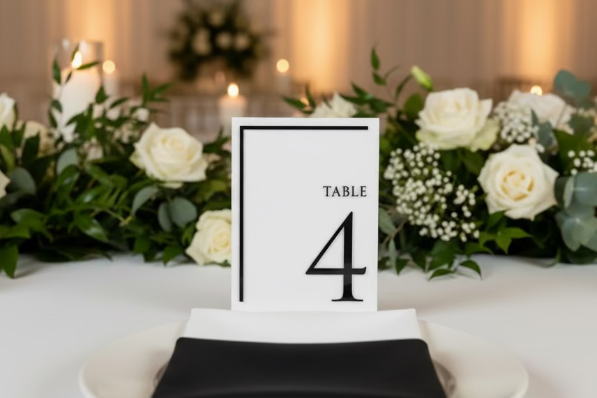 Table Number Serif