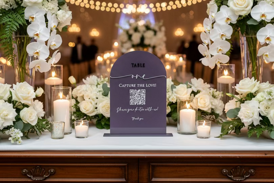 Table number Get Social QR Code