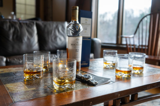 Groomsmen Bourbon/Whiskey Glasses